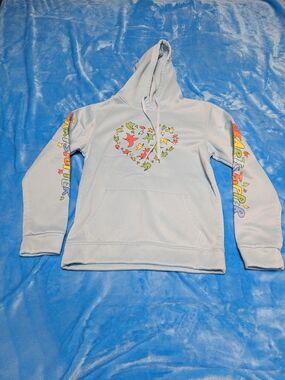 💙🍃 Soft Feelings: Heartstopper Graphic Hoodie in Light Blue 🍃💙